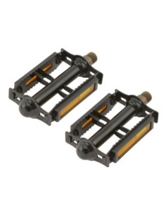 616 Steel Pedals 9/16 Black.